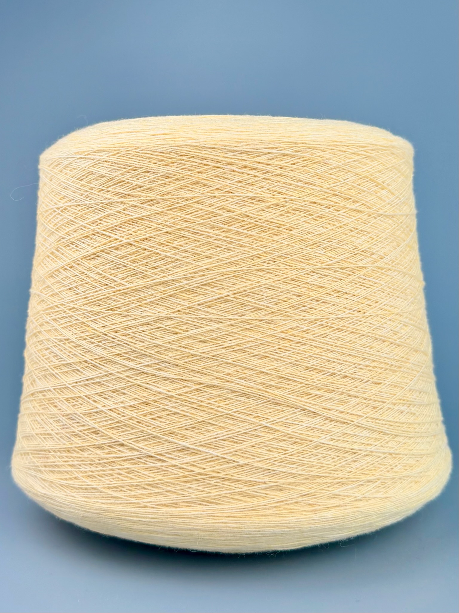 Zegna Baruffa Art. Must Baby Merino Nm 1/15 – Merino Supergeelong Garn col. 1695 Hellgelb mélange foto 2